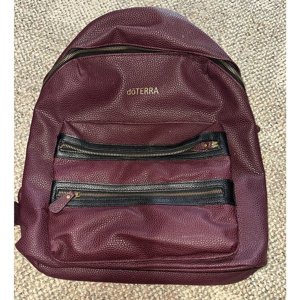 2019 doTERRA Backpack EUC Burgundy